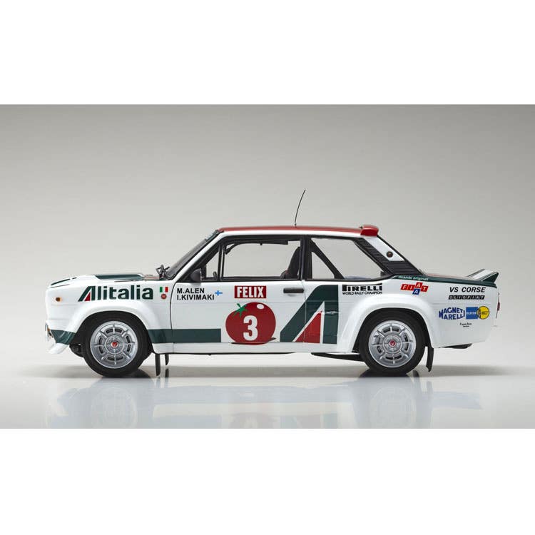 Fiat 131 Abarth Rally - #3 Alen / Kivimaki - Winner, 1978 1000 Lakes Rally - 1:18 Model Car