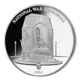 Adelaide National War Memorial Silver-plated Prooflike Commemorative