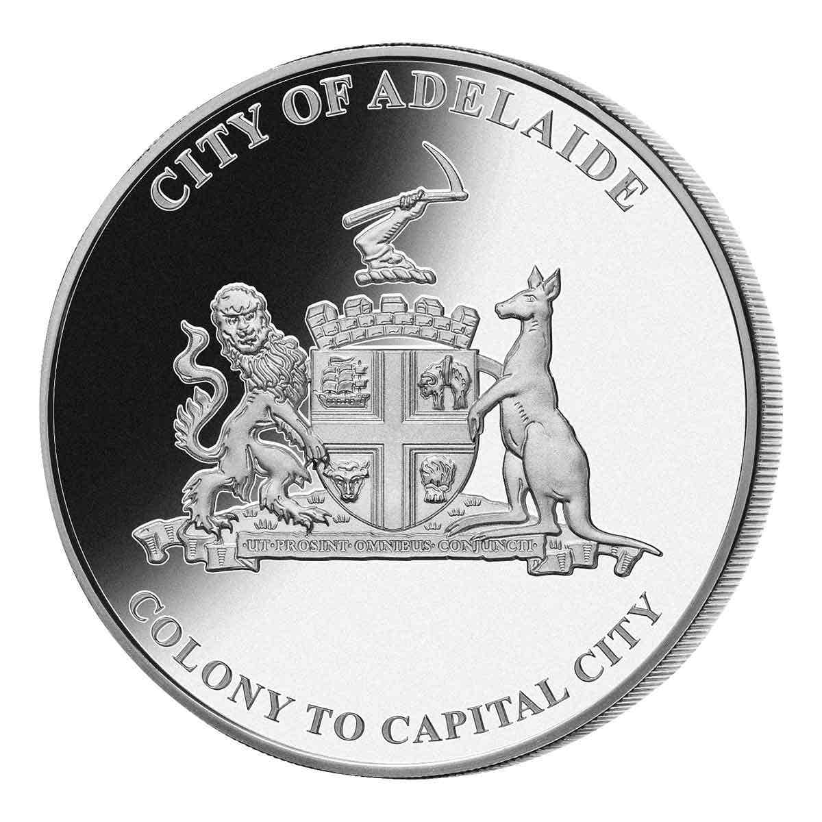 Adelaide National War Memorial Silver-plated Prooflike Commemorative