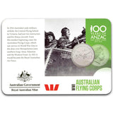 Australian Army 2015 20c Australian Flying Corps Coin