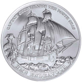 Maritime HMB Endeavour Silver Prooflike Commemorative