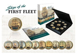 Australia's First Fleet Halfpenny & Penny Enamel Collection