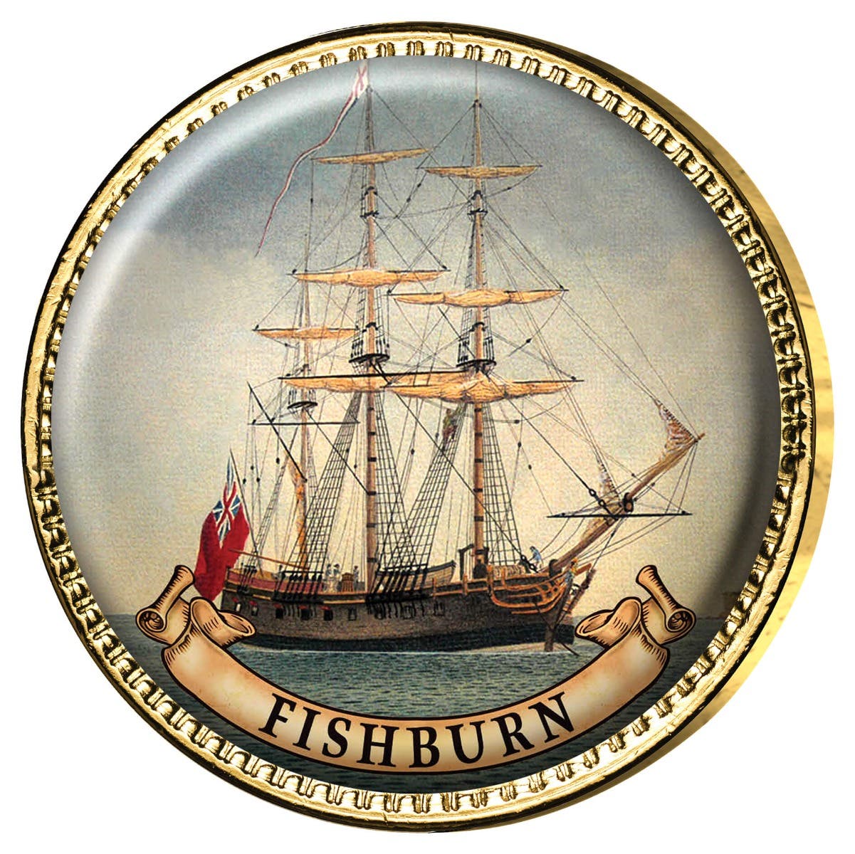 Australia's First Fleet Halfpenny & Penny Enamel Collection