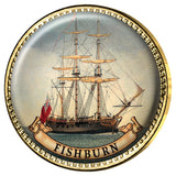 Australia's First Fleet Halfpenny & Penny Enamel Collection