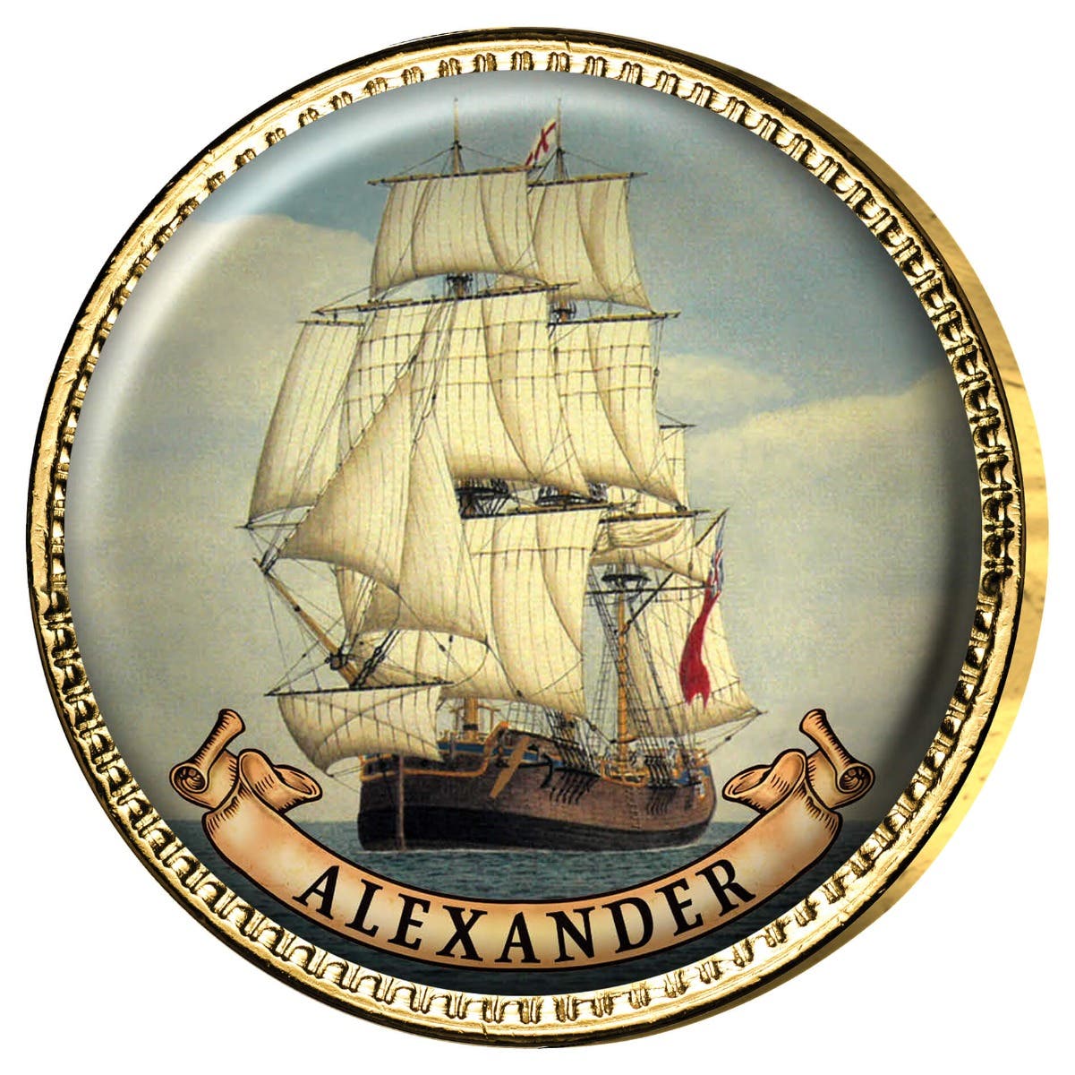 Australia's First Fleet Halfpenny & Penny Enamel Collection