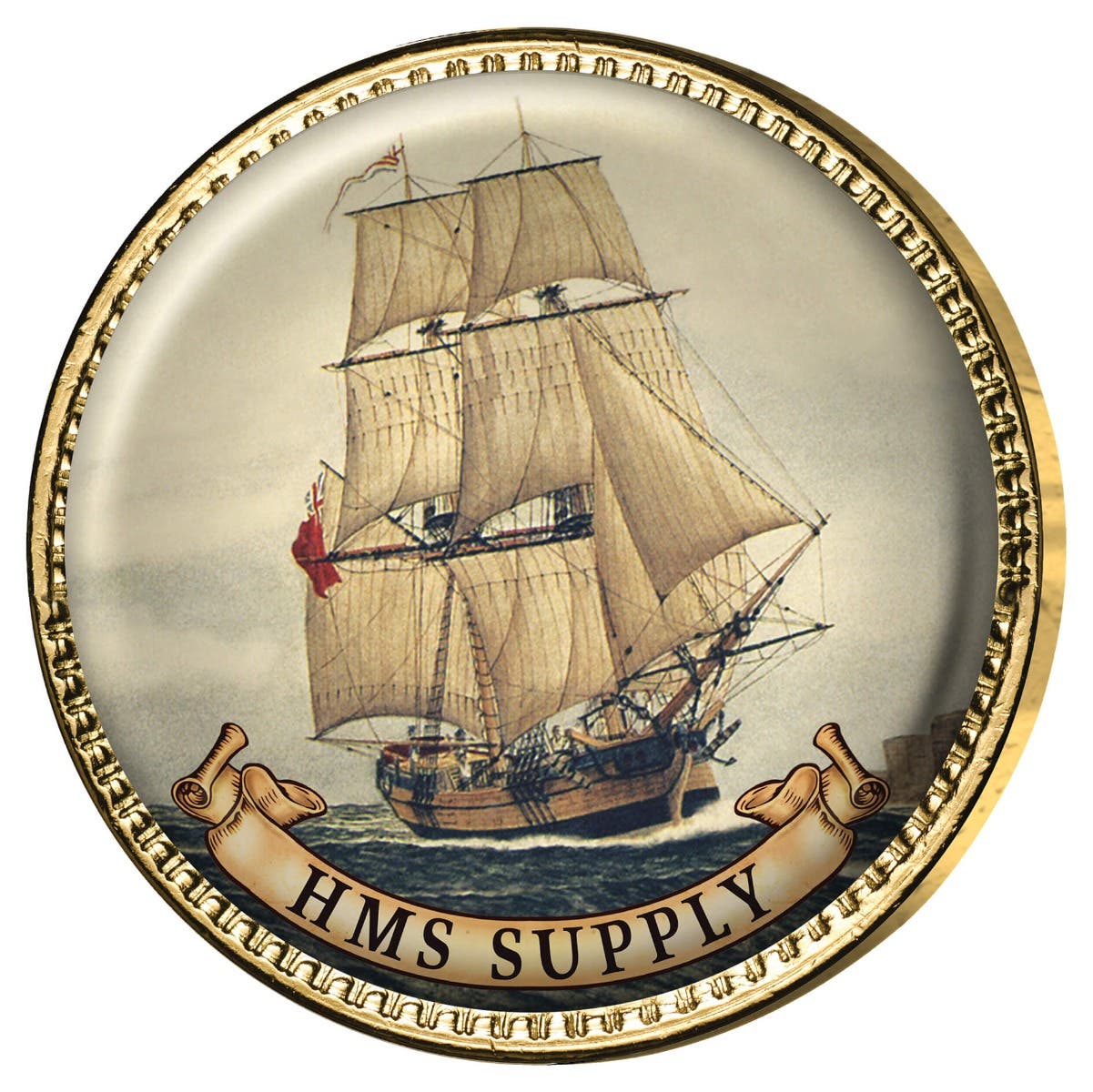 Australia's First Fleet Halfpenny & Penny Enamel Collection