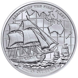 Maritime HMS Sirius Silver Prooflike Commemorative