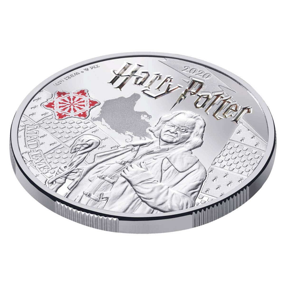 Mad-Eye Moody 2020 50c Silver-plated Coin