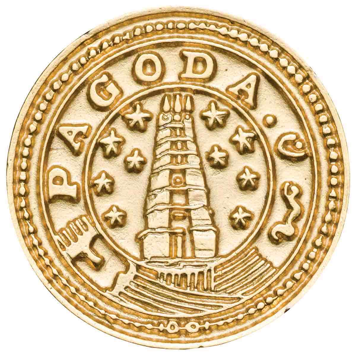 India Gold Pagoda Replica