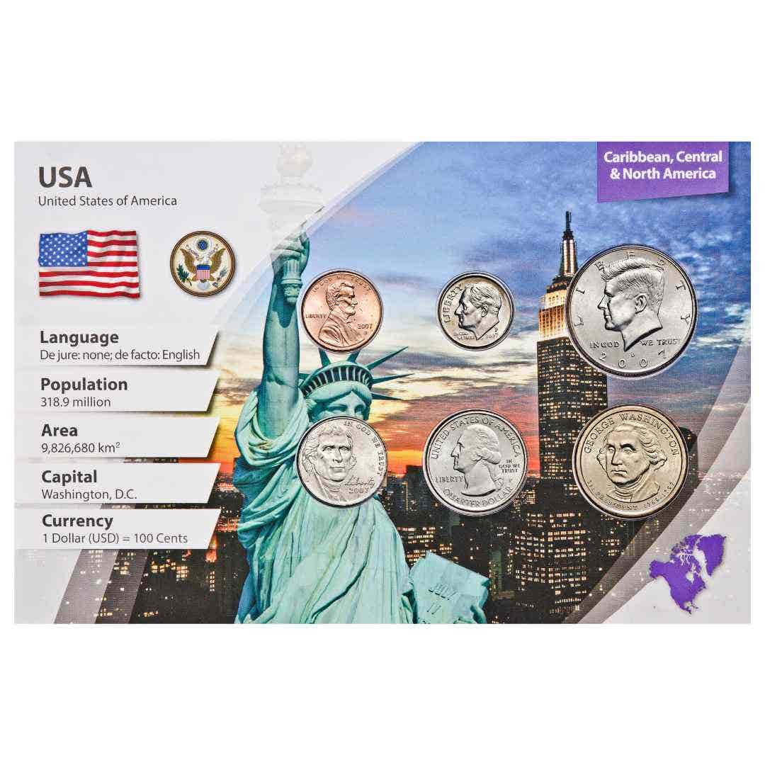 USA 6-Coin Set & Bermuda 5-Coin Set