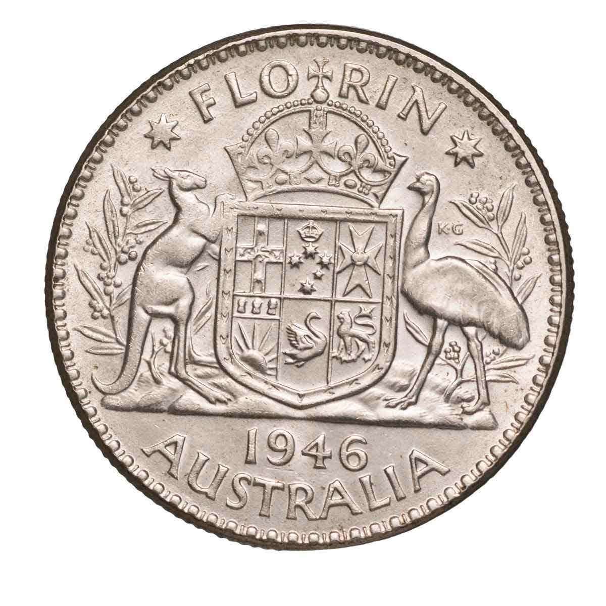 1946 Florin Uncirculated