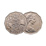 1983 & 1984 50c Specimen Coin Pair