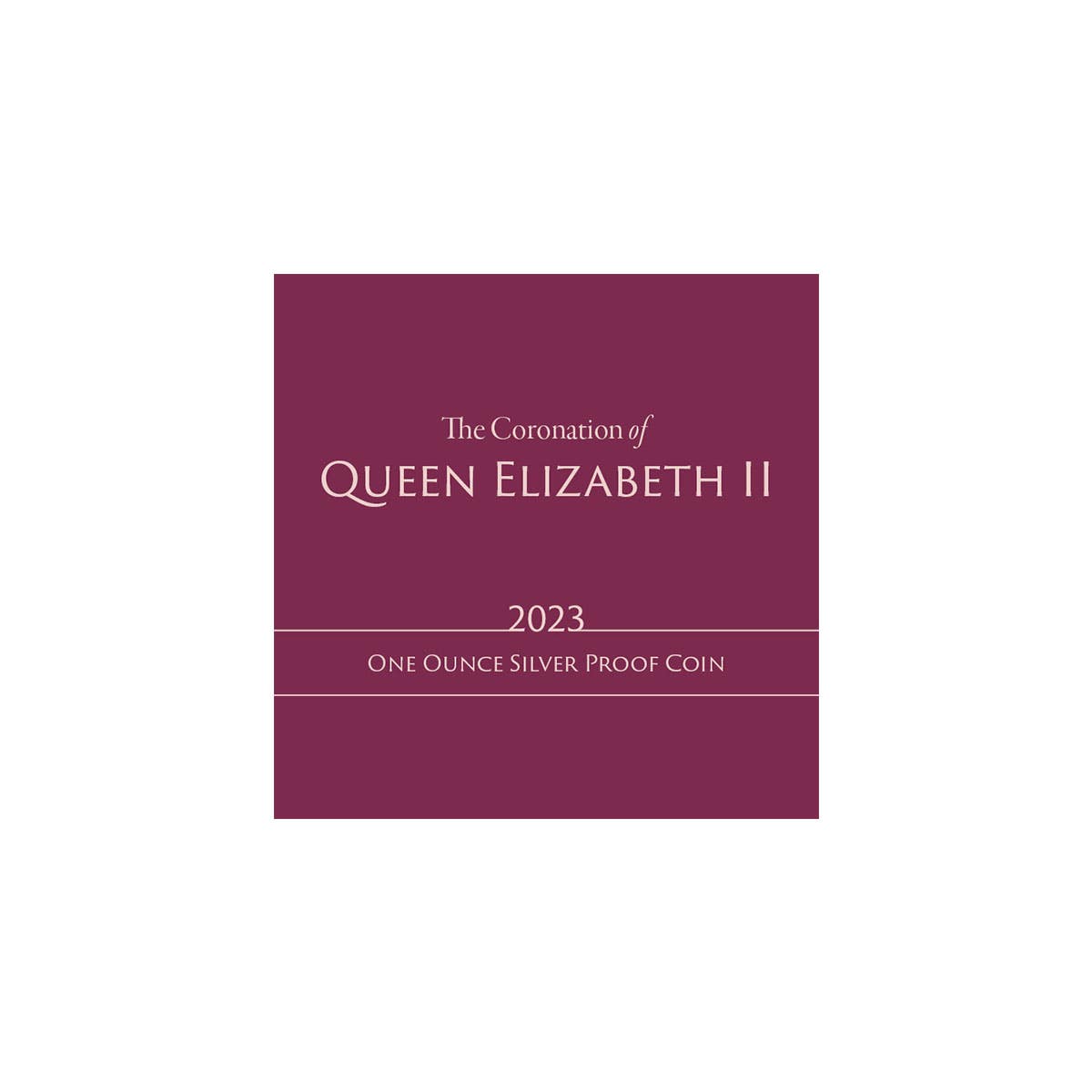 Queen Elizabeth II Coronation 70th Anniversary 2023 $5 1oz Rose Gold-Plated Silver Proof