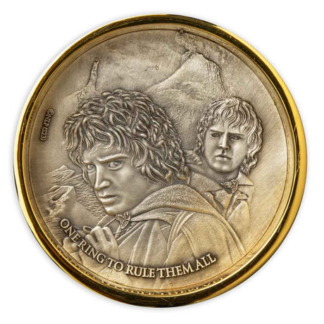 Lord of the Rings 2023 'The One Ring' 3oz Silver Prooflike and Antique Coin