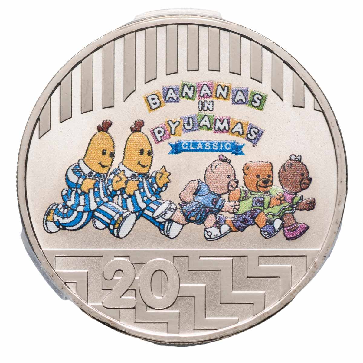 2017 5c & 20c Bananas in Pyjamas Pair MS69 (Gem Uncirculated)