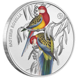 Eastern Rosella 2023 $1 1oz Silver Proof Coin