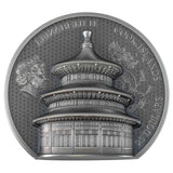 Temple of Heaven Beijing 2023 $25 5oz Ultra High Relief Silver Antique Finish Coin