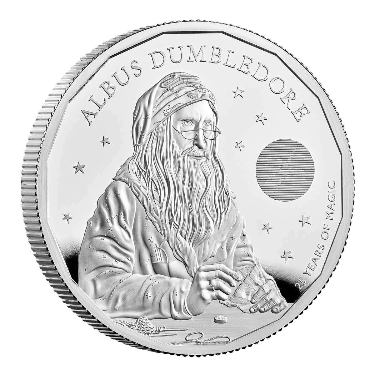 Dumbledore 2022 UK 2oz Silver Proof Coin