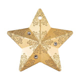 Snowflake Star 2023 $5 Gold-plated 1oz Silver Coin