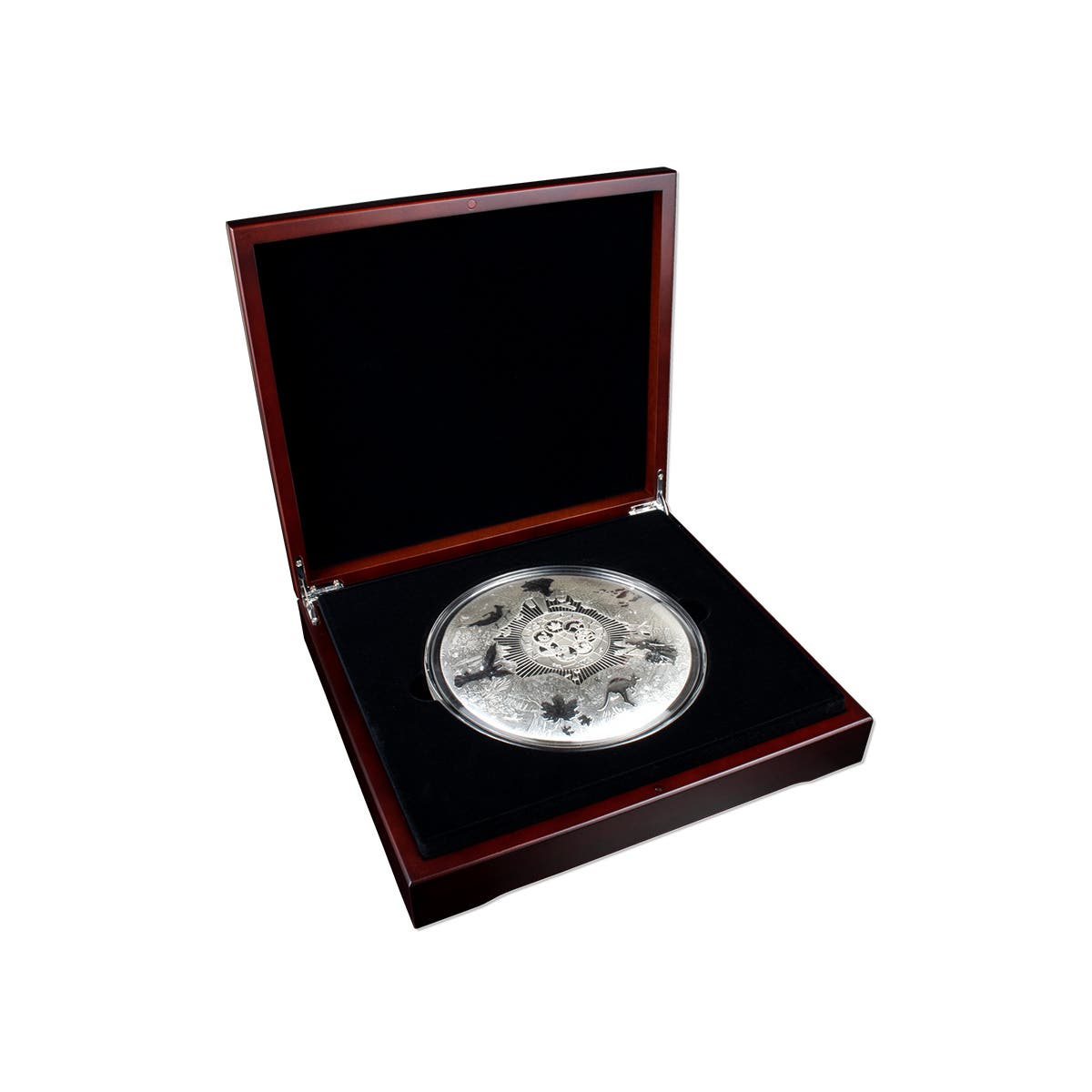 Bullion Giants 2023 $25 Curved Kilo Silver Prooflike Coin