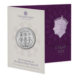 Great Britain 2023 £5 Charles III Coronation Brilliant Uncirculated Coin