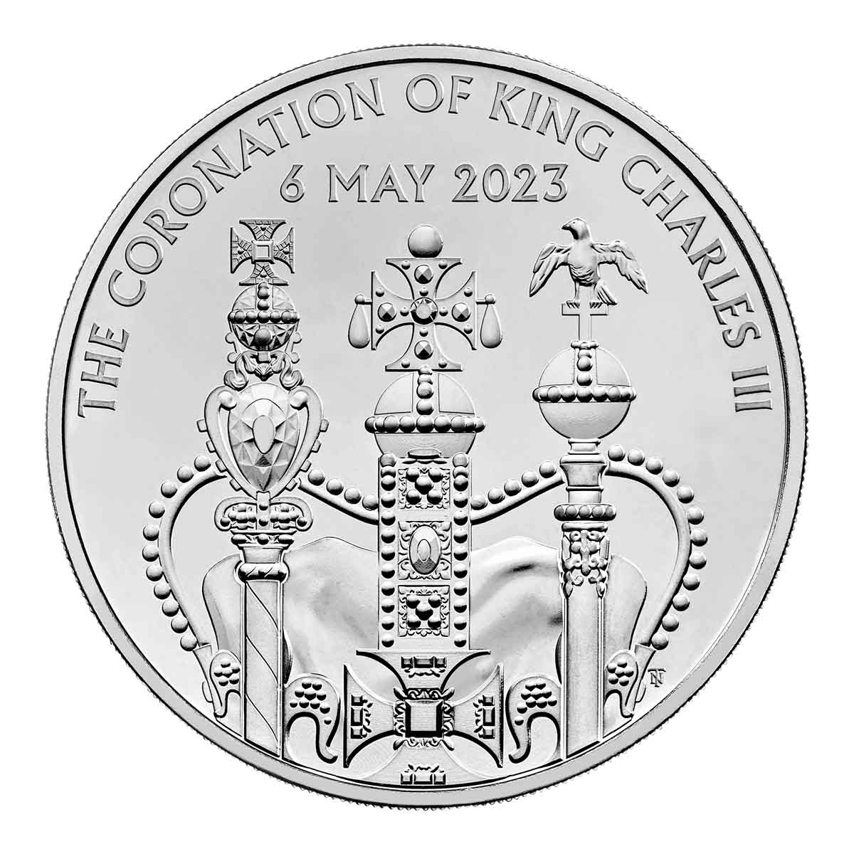 Great Britain 2023 £5 Charles III Coronation Brilliant Uncirculated Coin