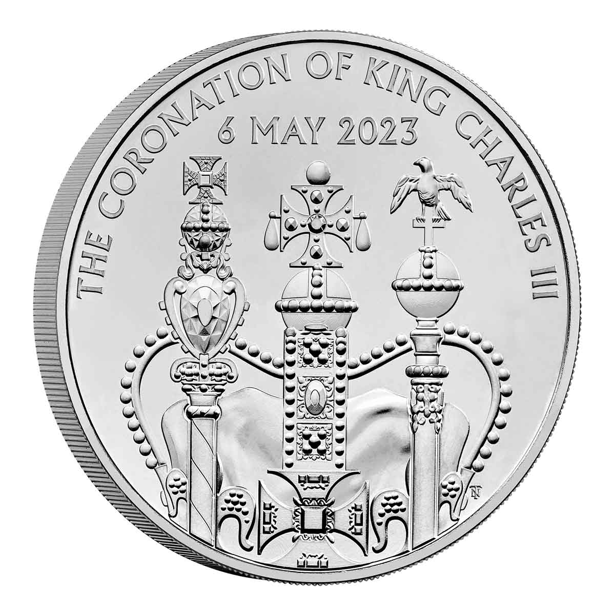 Great Britain 2023 £5 Charles III Coronation Brilliant Uncirculated Coin