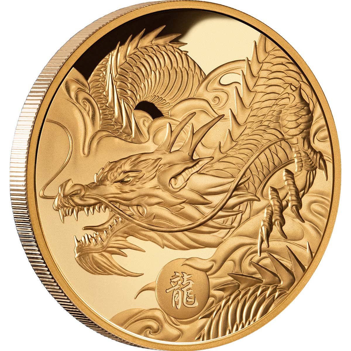 Lunar Dragon 2024 100 1oz Gold Proof Coin Downies Collectables