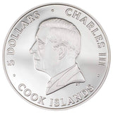 Frankenstein 2023 $5 1oz Silver Proof Coin