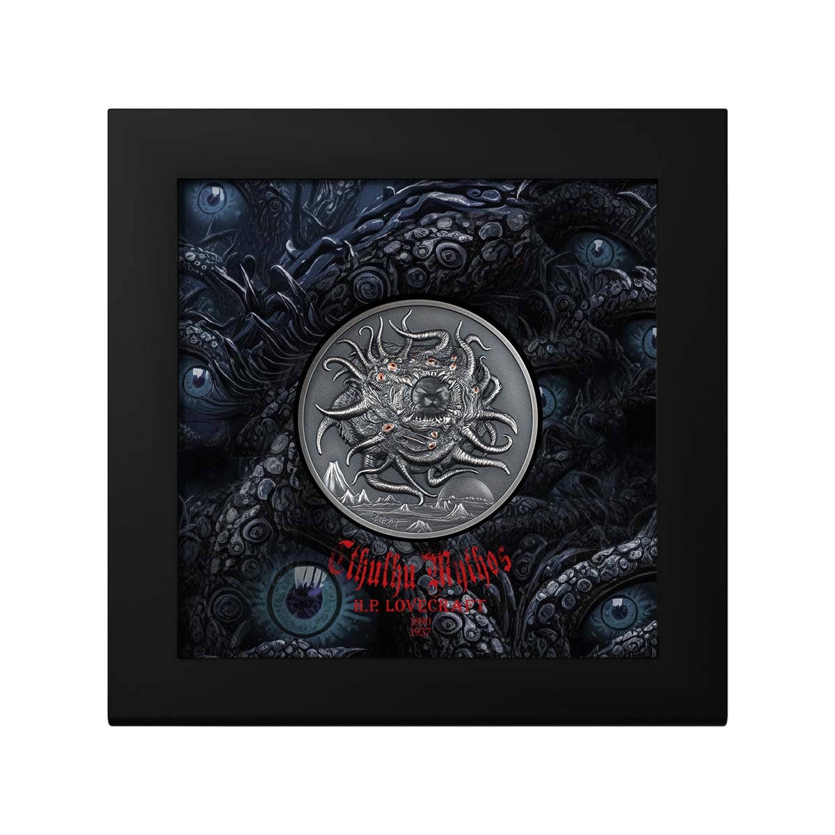 H.P. Lovecraft - Azathoth 2023 $20 3oz Silver Antique Coin