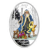 Father Frost 2024 $5 1oz Silver Proof Coin