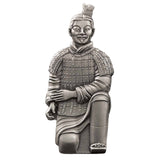 Terracotta Army Shaped 2024 $1 Ultra High Relief 2oz Silver Antique Coin