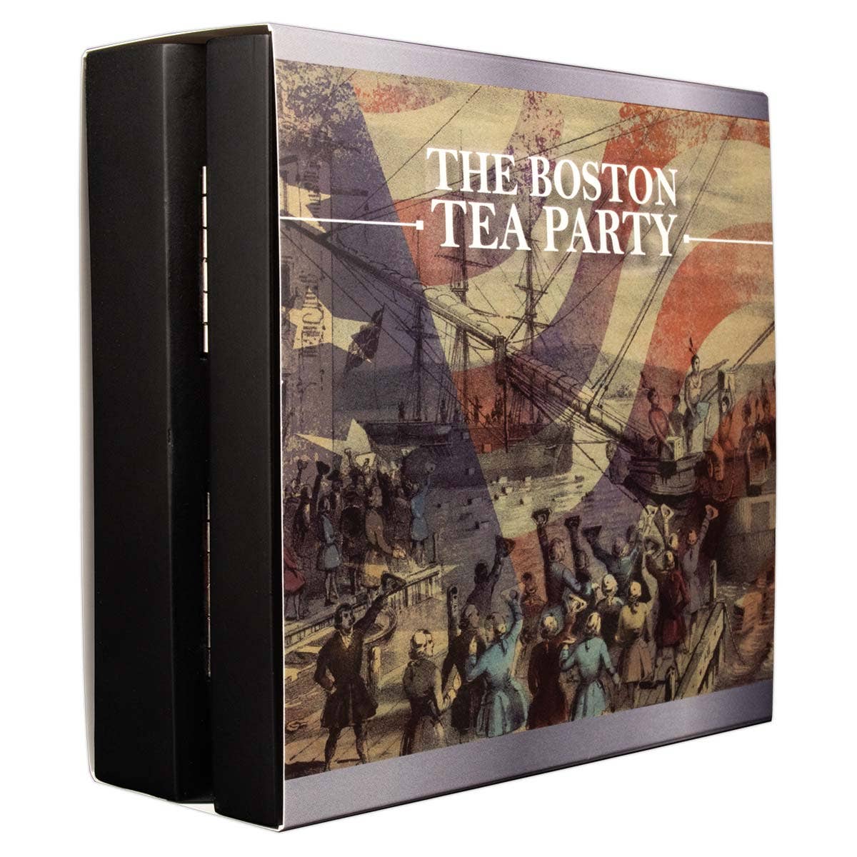 Boston Tea Party 2023 $10 250g Silver Antique Coin