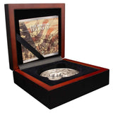 Boston Tea Party 2023 $10 250g Silver Antique Coin