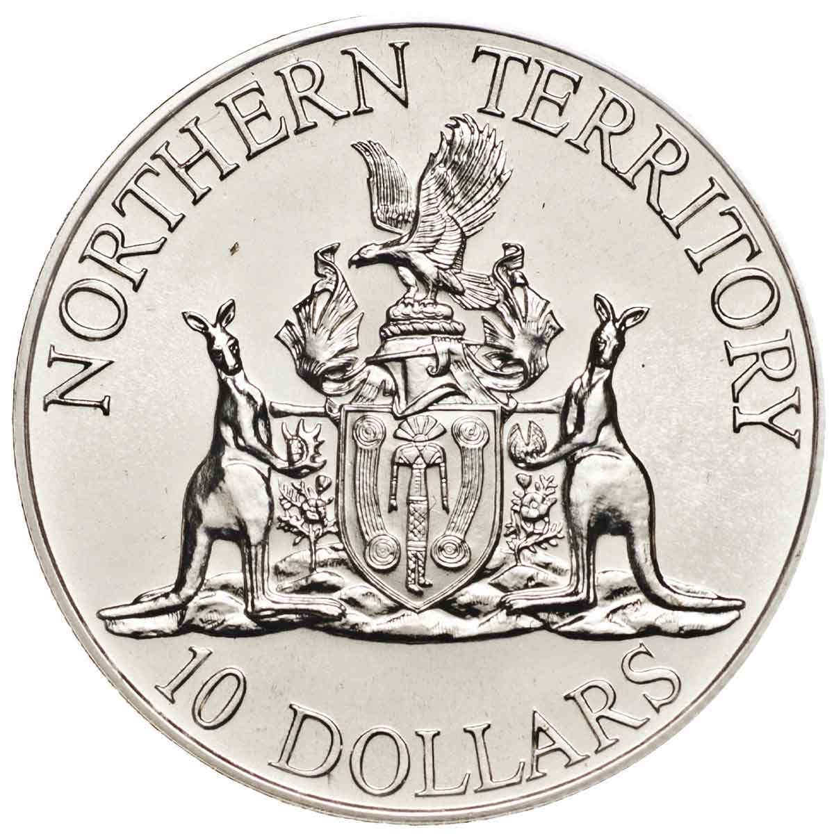 Australia 1992 $10 Northern Territory Silver Uncirculated Coin