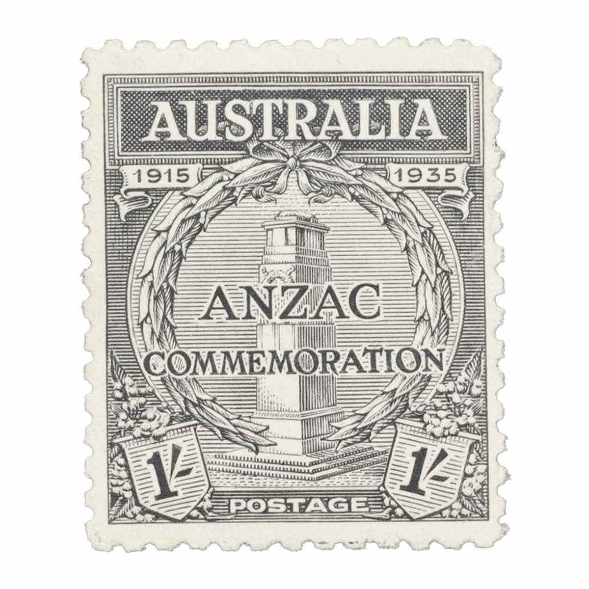 Australia ANZAC 20th Anniversary 1935 Mint Unhinged Stamp Pair