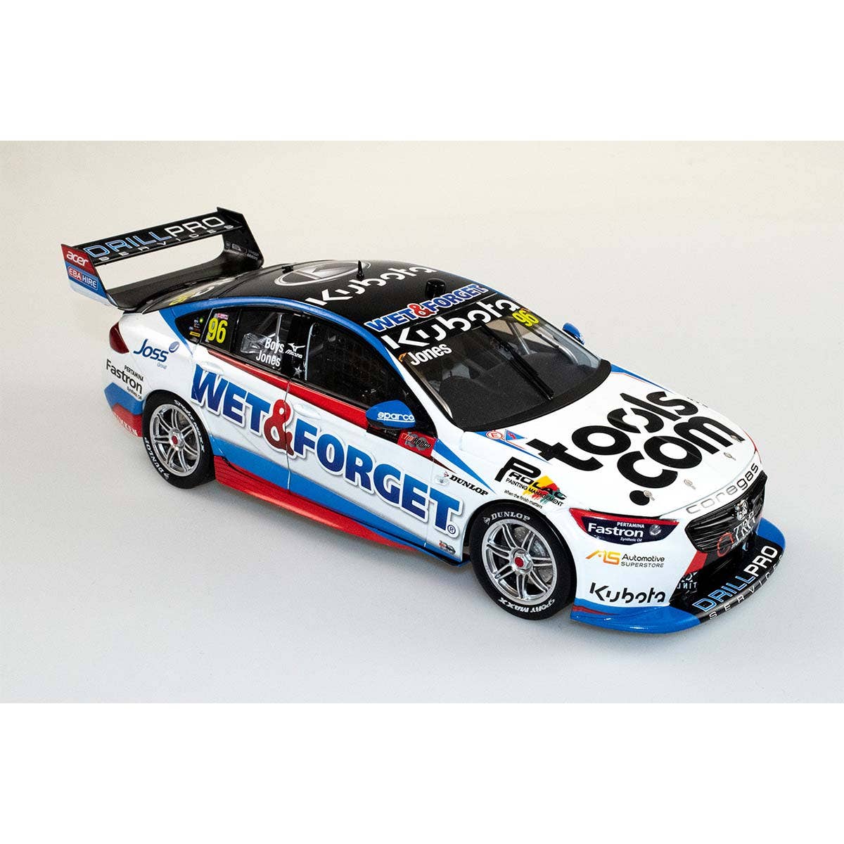 HOLDEN ZB COMMODORE - BJR - JONES/BOYS #96 - 2022 Bathurst 1000 - 1:18 Scale Diecast Model Car