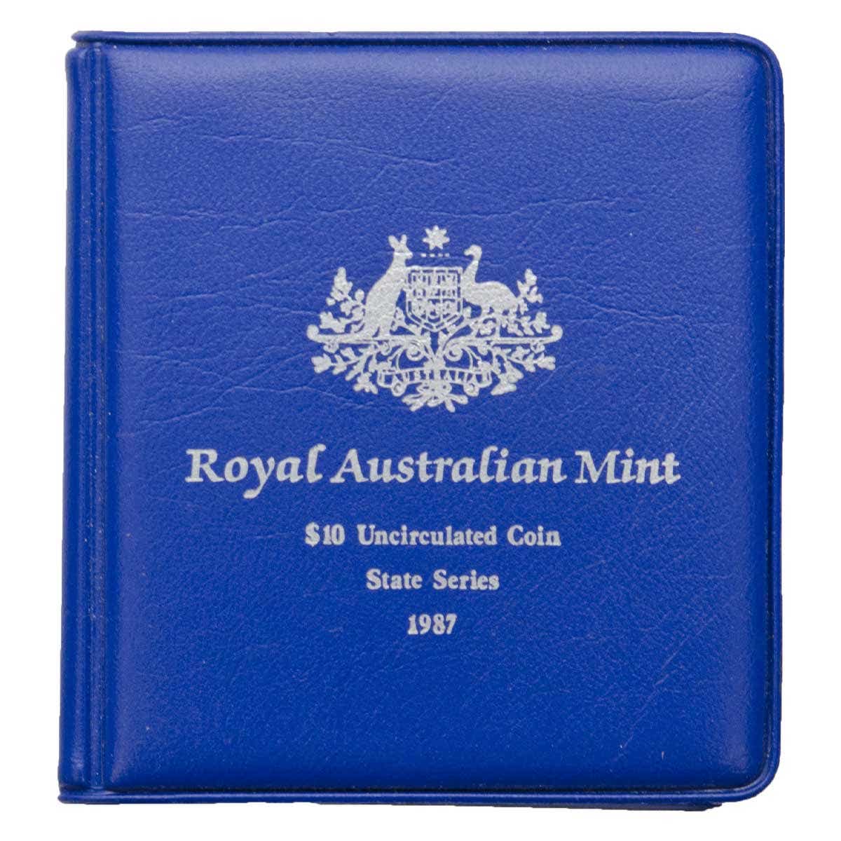 1987 $10 New South Wales Silver Uncirculated Coin