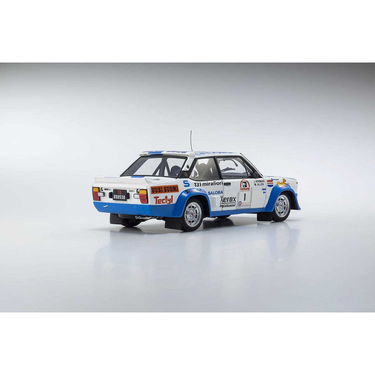 Fiat 131 Abarth 1980 1000 Lakes Nr.1 - Winner - - 1:18 Scale Diecast Model Car