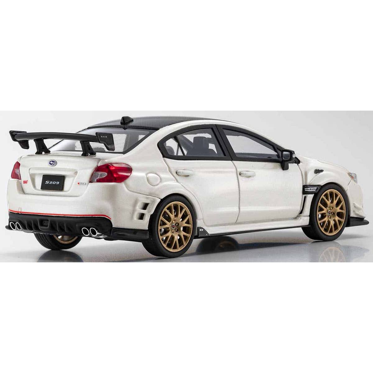 Subaru S209  (White) - Limited 400pcs - 1:43 Scale Resin Model Car