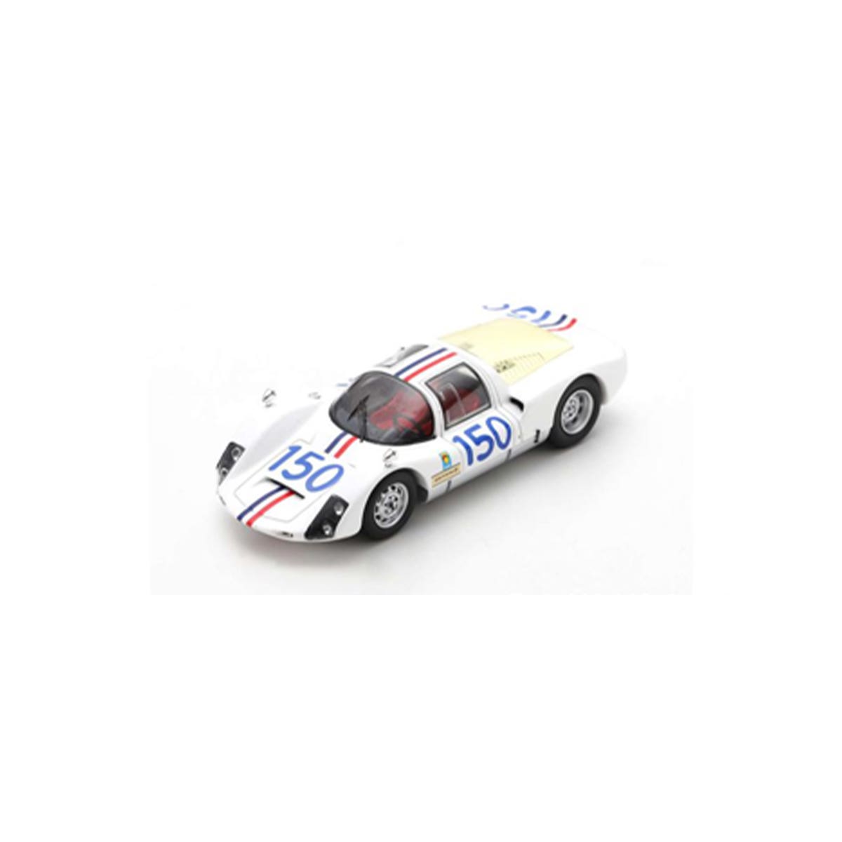 Porsche 906 No.150 5th Targa Florio 1966 - C. Bourillot - U. Maglioli - 1:43 Scale Resin Model Car