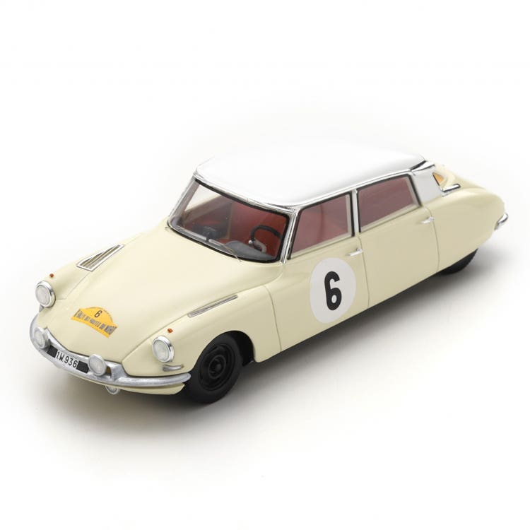 Citroen DS19 - #6 Bianchi / Ickx - 1969 Rallye des Routes du Nord Winner - 1:43 Model Car