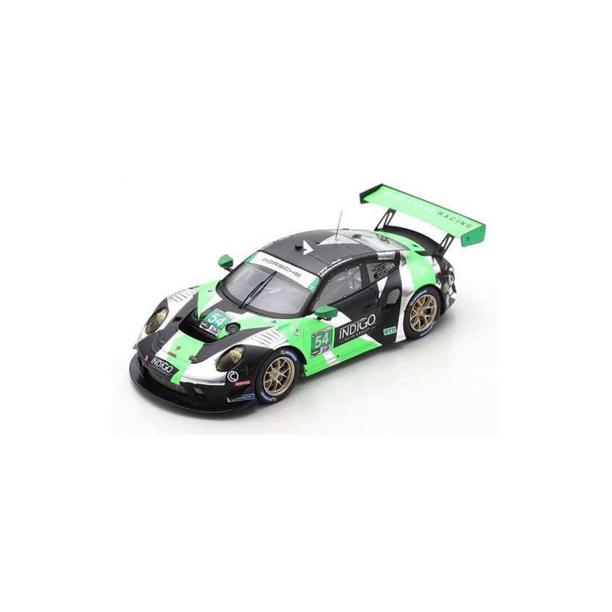 Porsche 911 GT3 R No.54 Black Swan Racing - 24H Daytona 2020 - T. Pappas - J. Bleekemolen - T. Estep - S. Müller.  Limited 300 - 1:43 Scale Resin Model Car