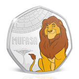 The Lion King Mufasa Silver-plated Prooflike Commemorative