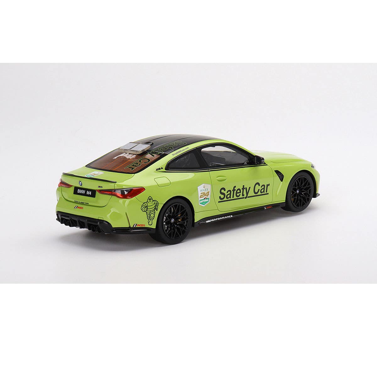 BMW M4 Safety Car 2022 Daytona 24 Hrs - 1:18 Scale Resin Model Car