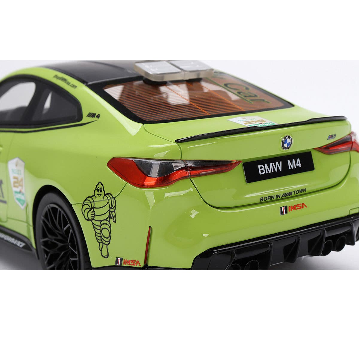 BMW M4 Safety Car 2022 Daytona 24 Hrs - 1:18 Scale Resin Model Car