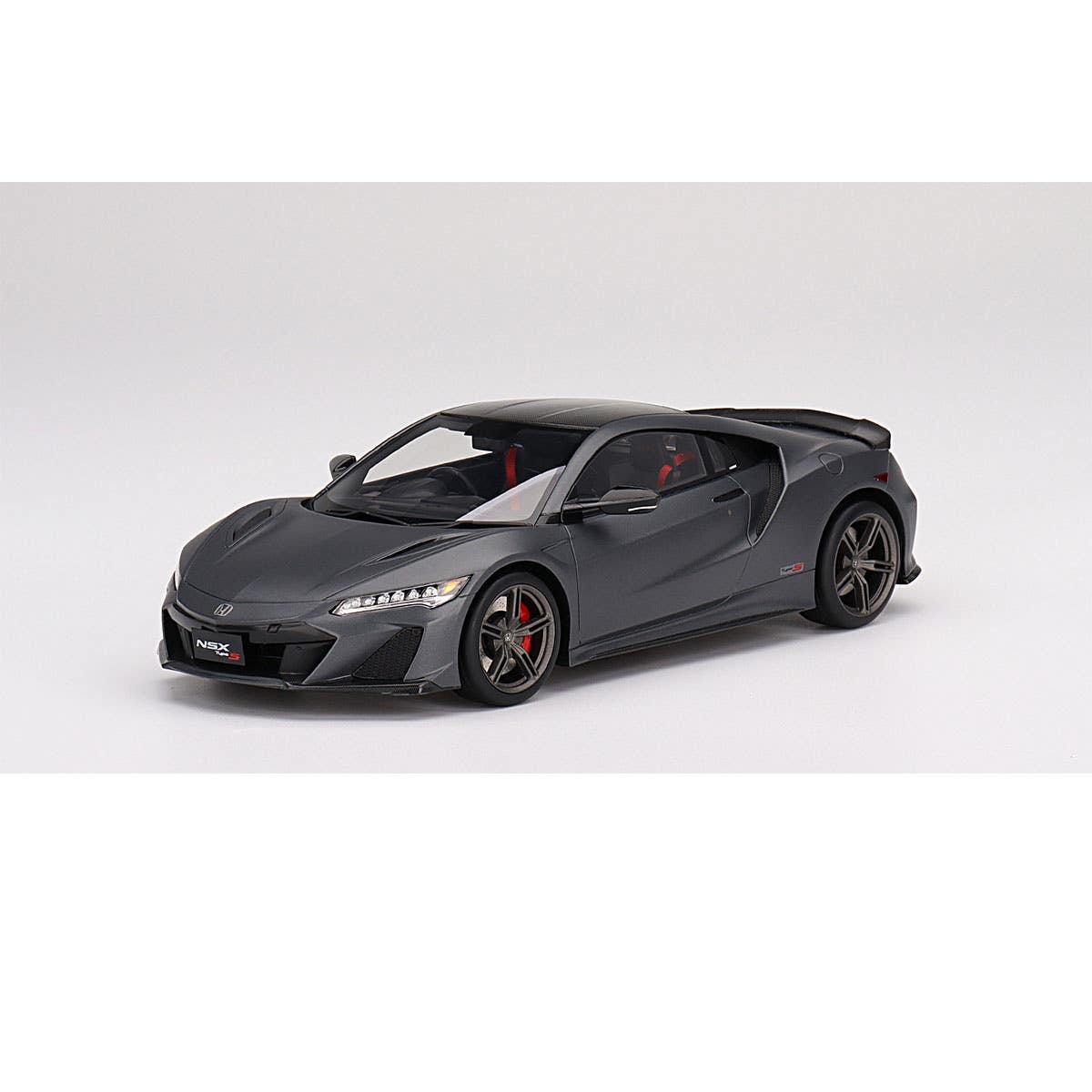 Honda NSX Type S 2022 Gotham Gray Matte - 1:18 Scale Resin Model Car