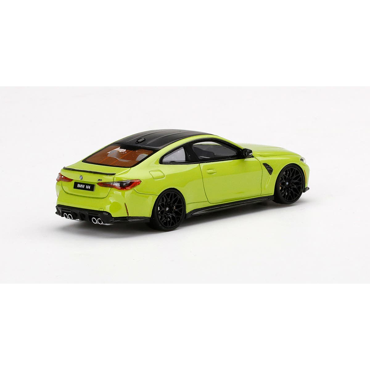 BMW M4 Competition (G82)  San Paulo Yellow - 1:43 Scale Resin Model Car